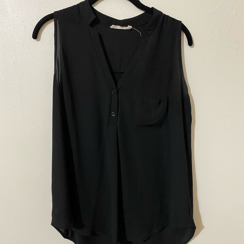 Black lush blouse